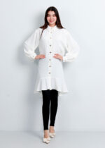 Women Plain Long Blouse