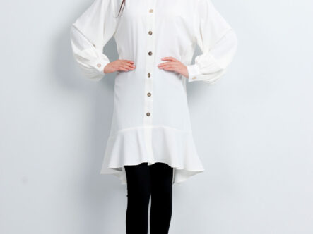 Women Plain Long Blouse