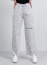 Women Baggy-Fit Jeans Trouser - Image 2
