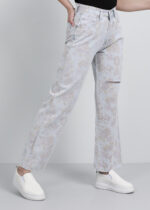Women Baggy-Fit Jeans Trouser - Image 3