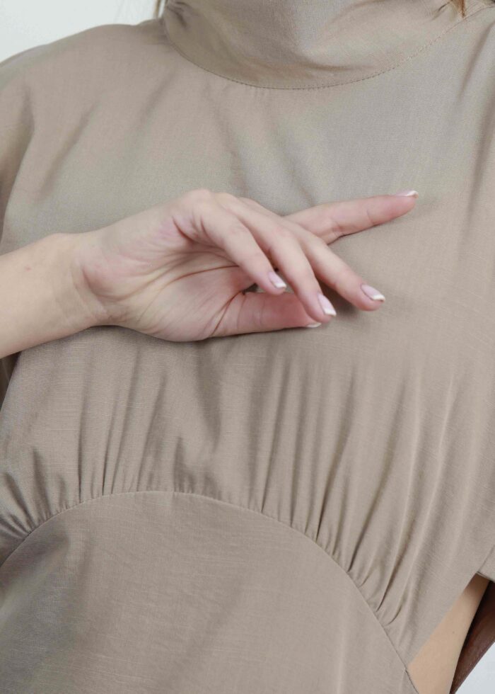 Women Plain Long Dress - Image 3
