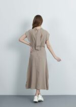 Women Plain Long Dress - Image 4