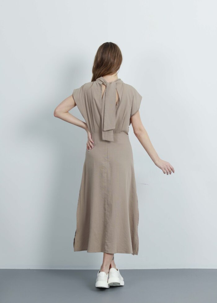 Women Plain Long Dress - Image 4