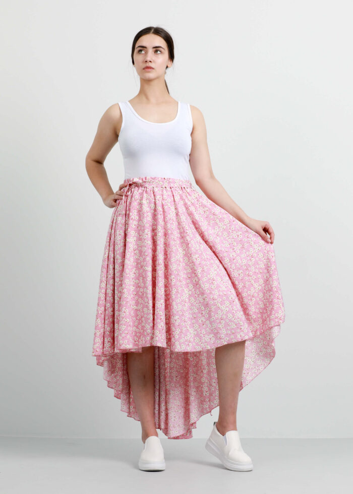 Women Floral Printed Skirt - Image 1