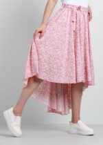 Women Floral Printed Skirt - Image 3
