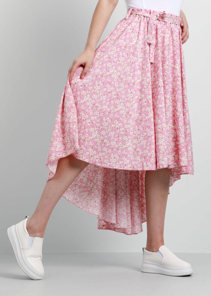 Women Floral Printed Skirt - Image 3