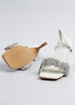 Women Leather Heels Sandal - Image 3
