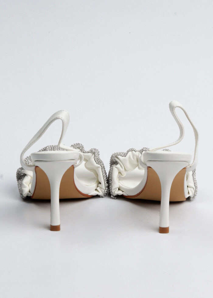 Women Leather Heels Sandal - Image 4