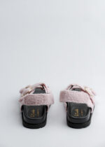 Women Faux Fur Sandal - Image 4