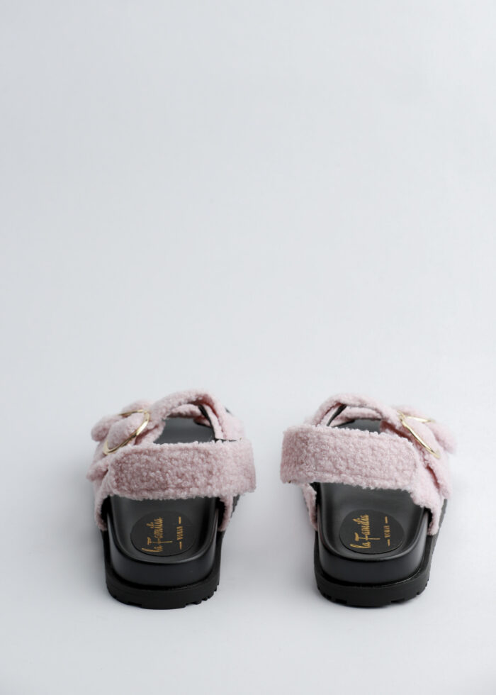 Women Faux Fur Sandal - Image 4