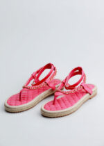 Women Leather Thong Sandal - Image 2