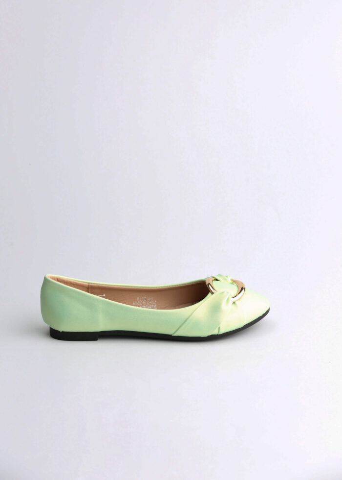 Women Leather Ballerina Shoes - Image 1