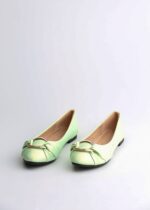 Women Leather Ballerina Shoes - Image 2