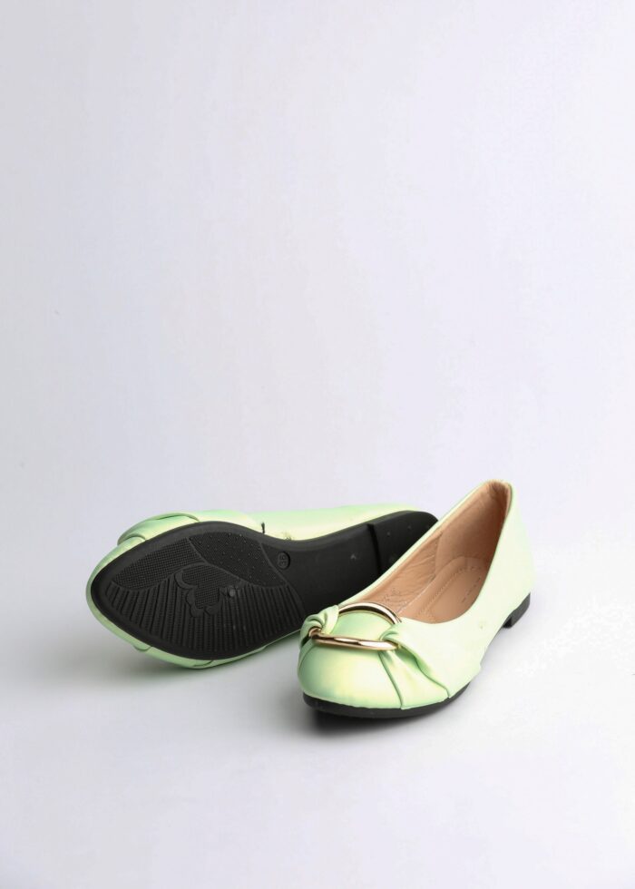 Women Leather Ballerina Shoes - Image 3