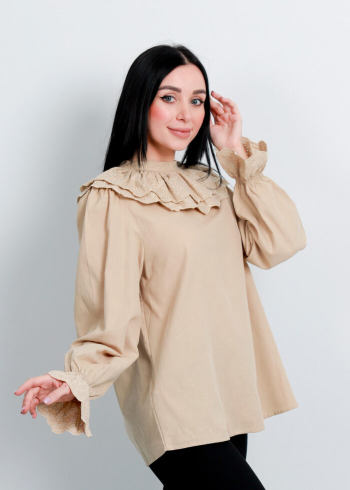 Women Lace Blouse - Image 3