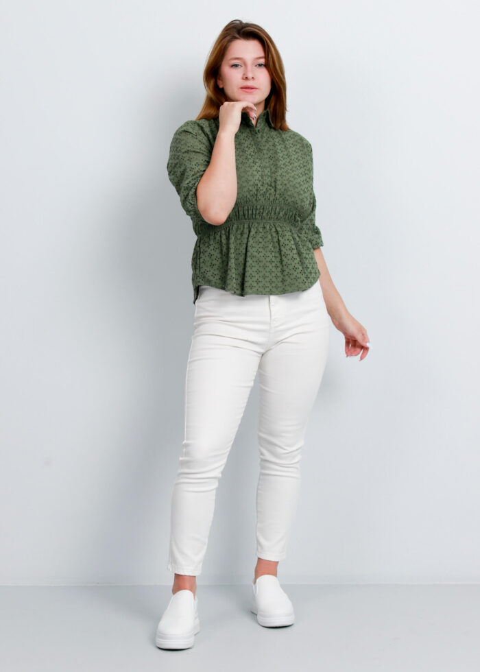 Women Embroidery Blouse - Image 1