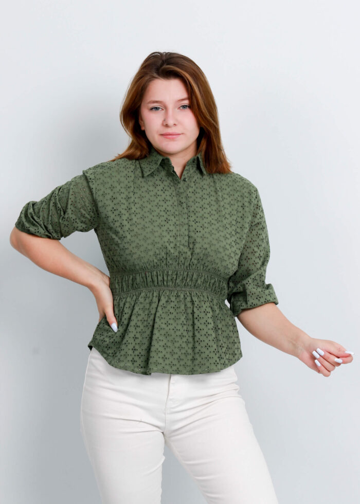 Women Embroidery Blouse - Image 2