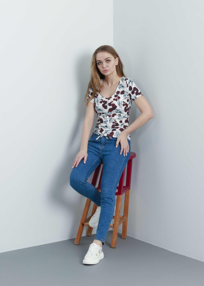 Women Printed Top - Image 1
