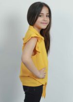 Kids Girl Plain Shirt Cut - Image 3