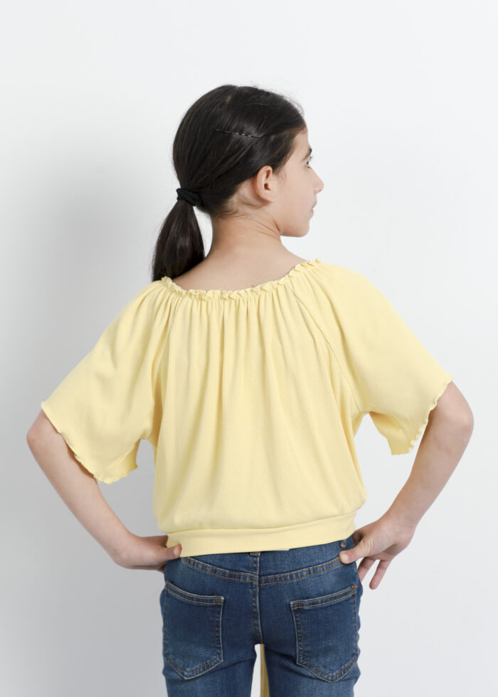 Kids Girl Plain Blouse - Image 4