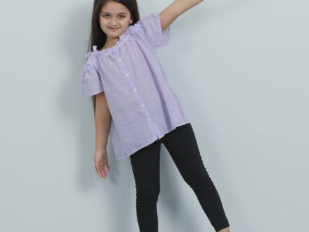 Kids Girl Striped Blouse