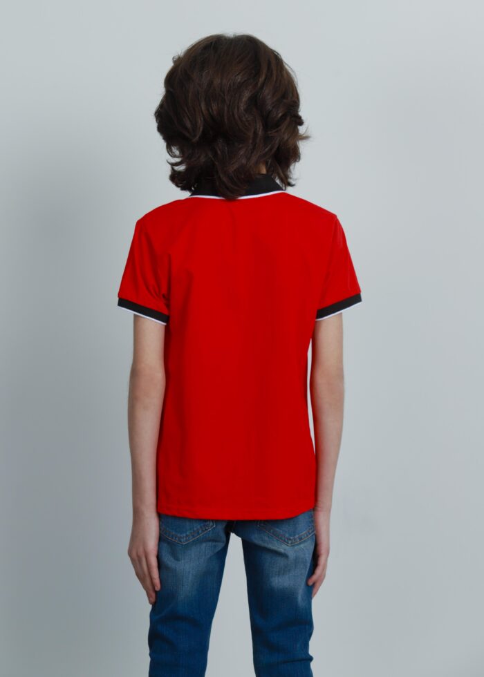Kids Boy Polo T-Shirt - Image 4