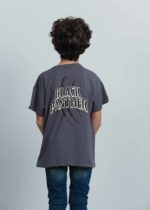 ⁦تيشيرت أطفال ولادي بطباعة النمر الاسود⁩ - الصورة ⁦4⁩