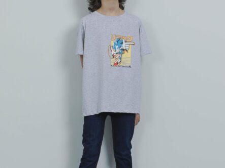 Kids Boy Sonic Printed T-Shirt