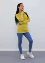 Long Sleeve, Basic Women's blouse with Cuff Buttons