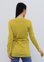 Long Sleeve, Basic Women's blouse with Cuff Buttons - Image 4