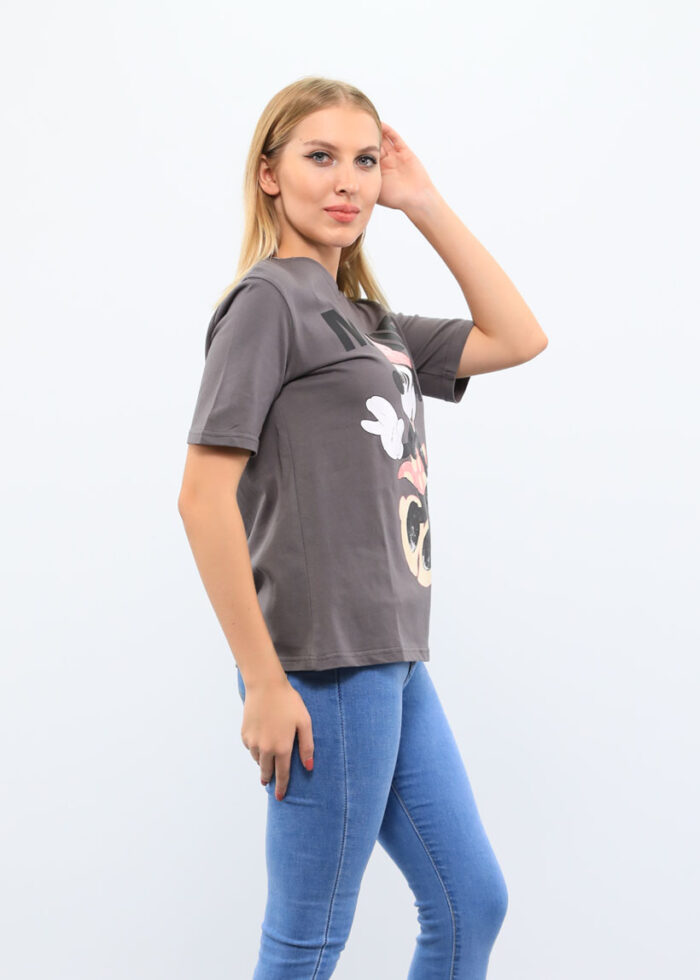 ⁦تيشيرت "ميني" واسع⁩ - الصورة ⁦3⁩