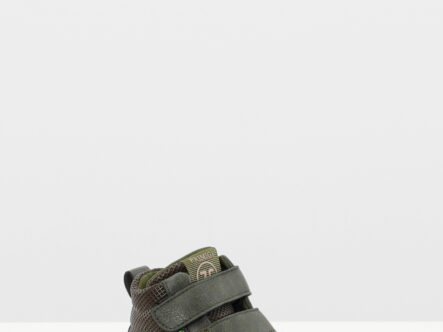 Two-Colored, Strap-on, Leather Boys' Shoes
