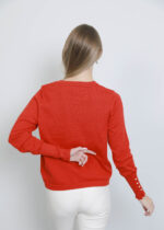Women Knitted Design Plain Jacket - Image 4
