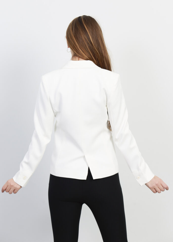 Women Plain Formal Blazer - Image 4