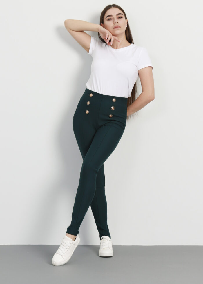 Women Plain Skinny Trouser - Image 1