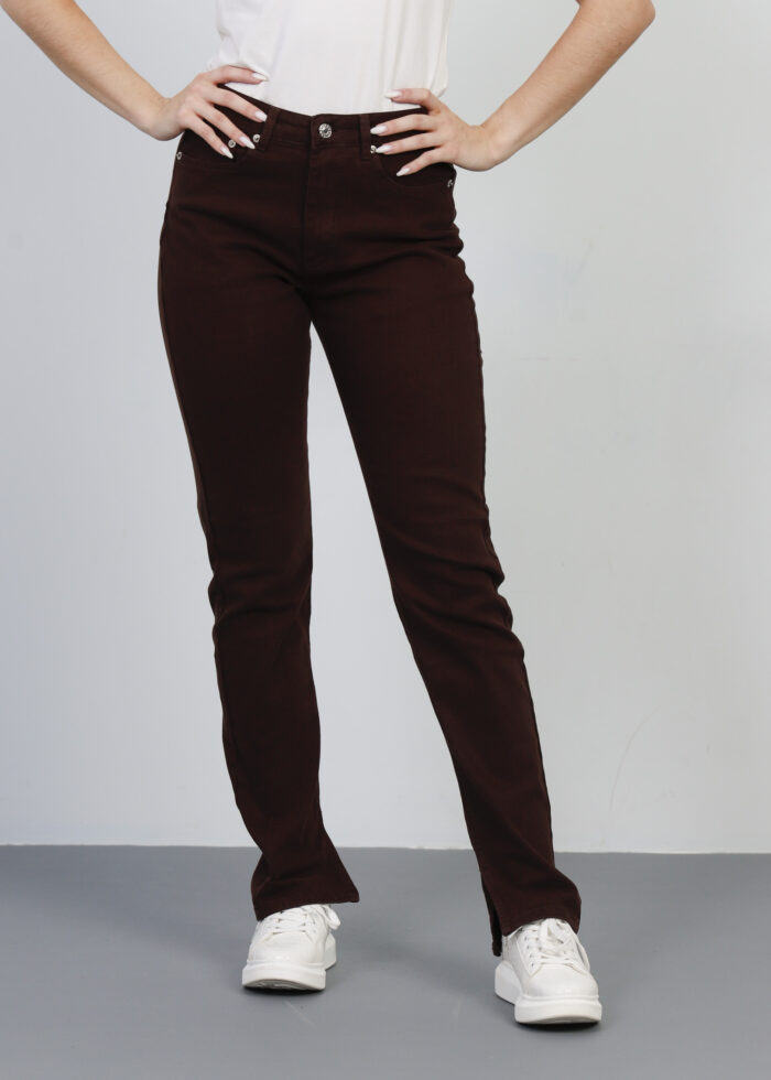 Women Plain Jeans Trouser - Image 2