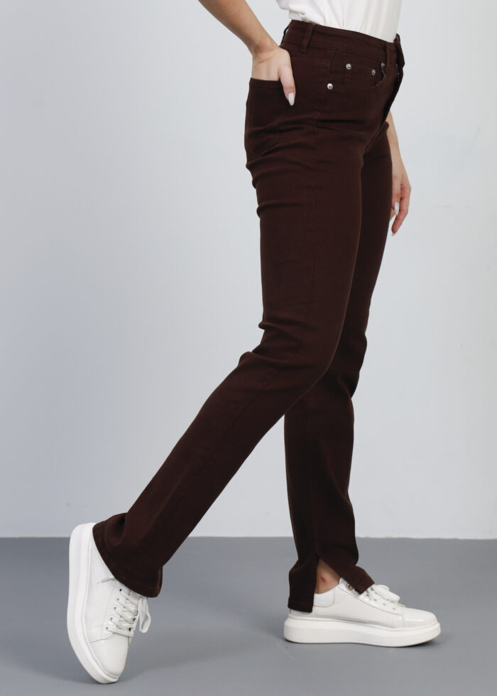 Women Plain Jeans Trouser - Image 3