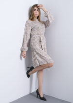 Women Pleated Short Dress