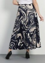 Women Pleated Long Skirt - Image 4