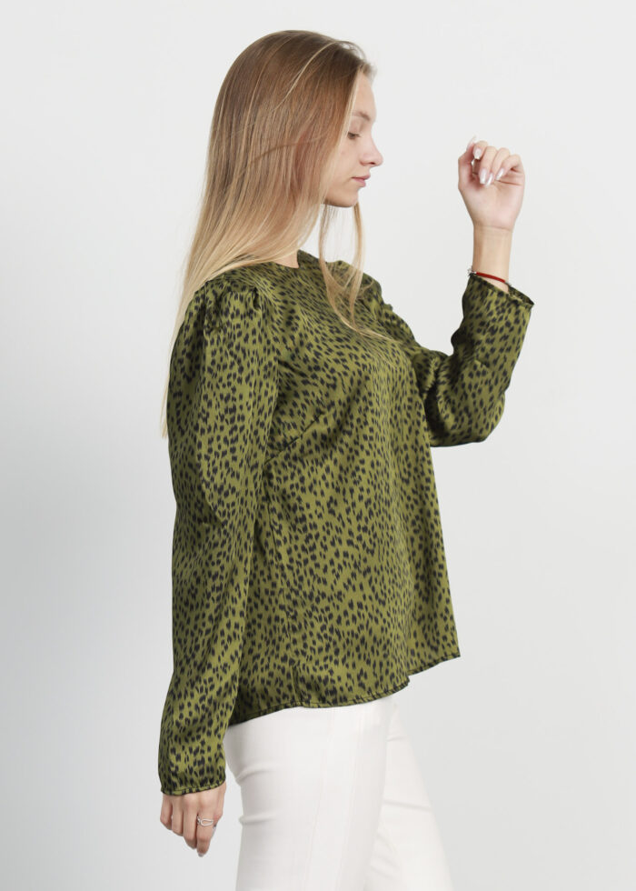 Women Satin Blouse - Image 3