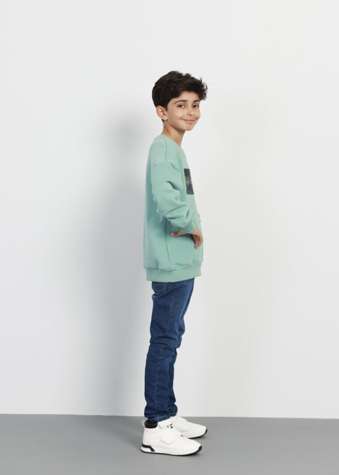 Kids Boy Fortnite Printed Blouse - Image 3