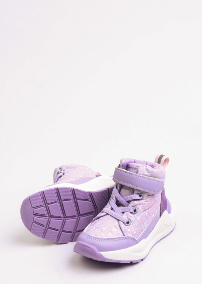 Kids Girl Fabric and PU Sport Shoes - Image 3