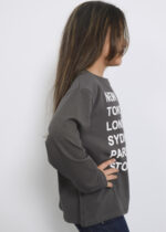 Kids Girl City Names Printed Blouse - Image 3