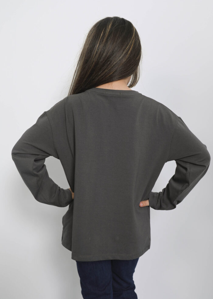 Kids Girl City Names Printed Blouse - Image 4