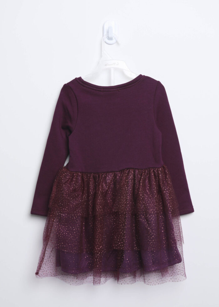 Baby Girl Elsa and Anna Printed Short Dress - Image 3