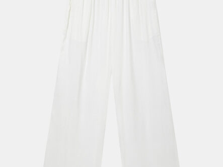 بنطلون نسائي سادة واسع