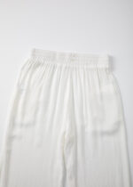 ⁦بنطلون نسائي سادة واسع⁩ - الصورة ⁦5⁩