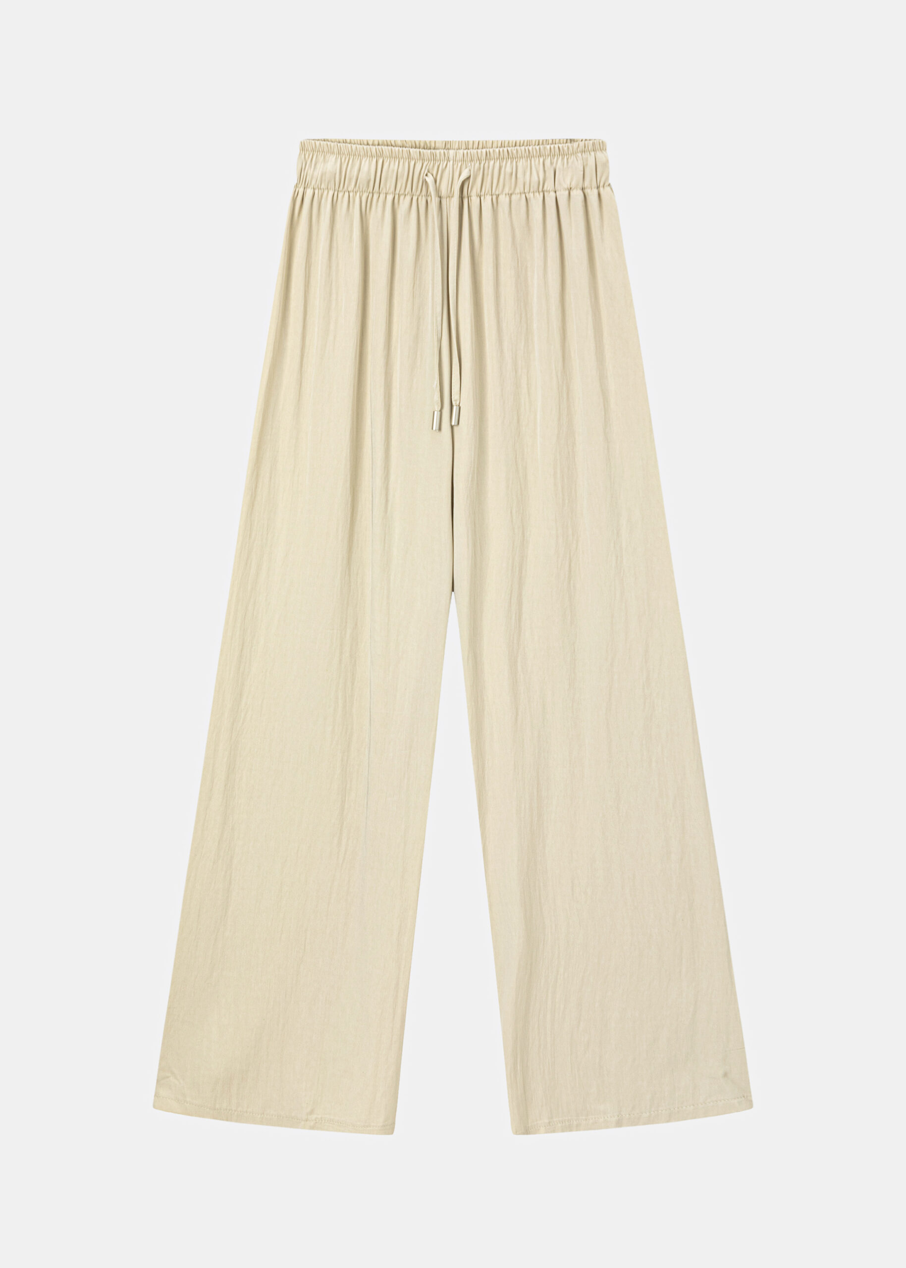 6125208048303-a Women Plain Flow Trouser - Image 1