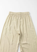 ⁦بنطلون نسائي واسع سادة⁩ - الصورة ⁦5⁩