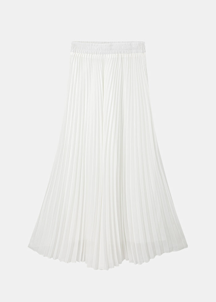 Women Pleated Long Skirt - Image 1